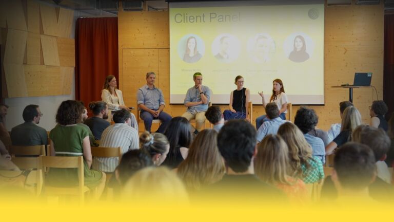 Photo of ecoinvent's q2 2025 team meeting with partner panel