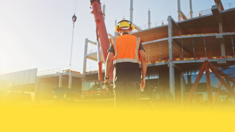 Building and construction sector spotlight visual