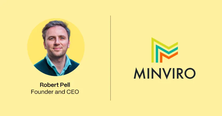 Robert Pell, Founder and CEO of Minviro