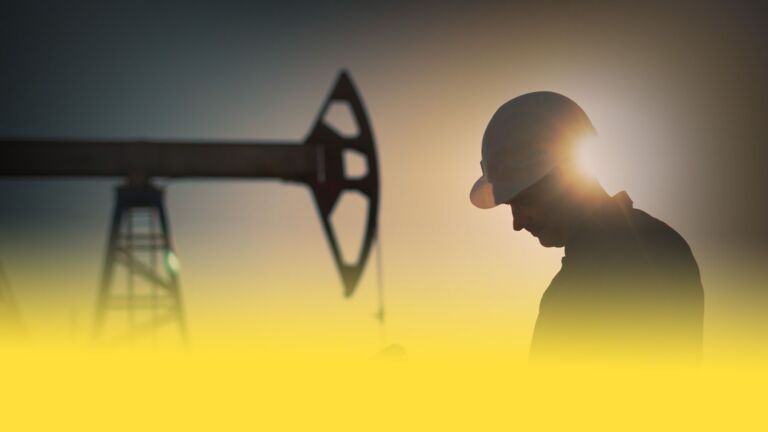 Image of oil refinery in ecoinvent branding