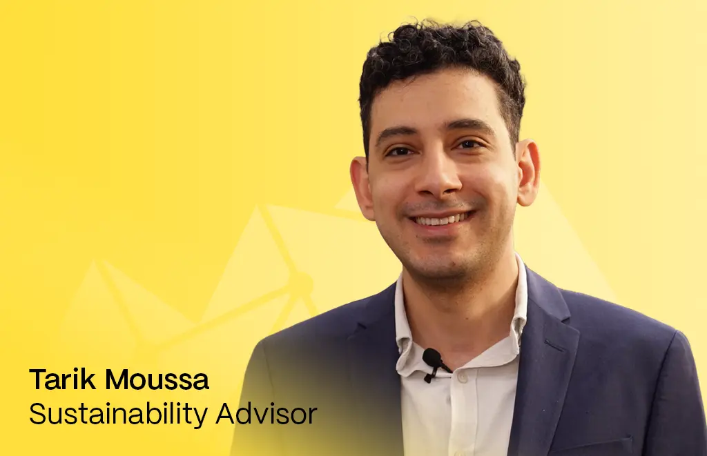 header graphic featuring Tarik Moussa portrait from Deloitte